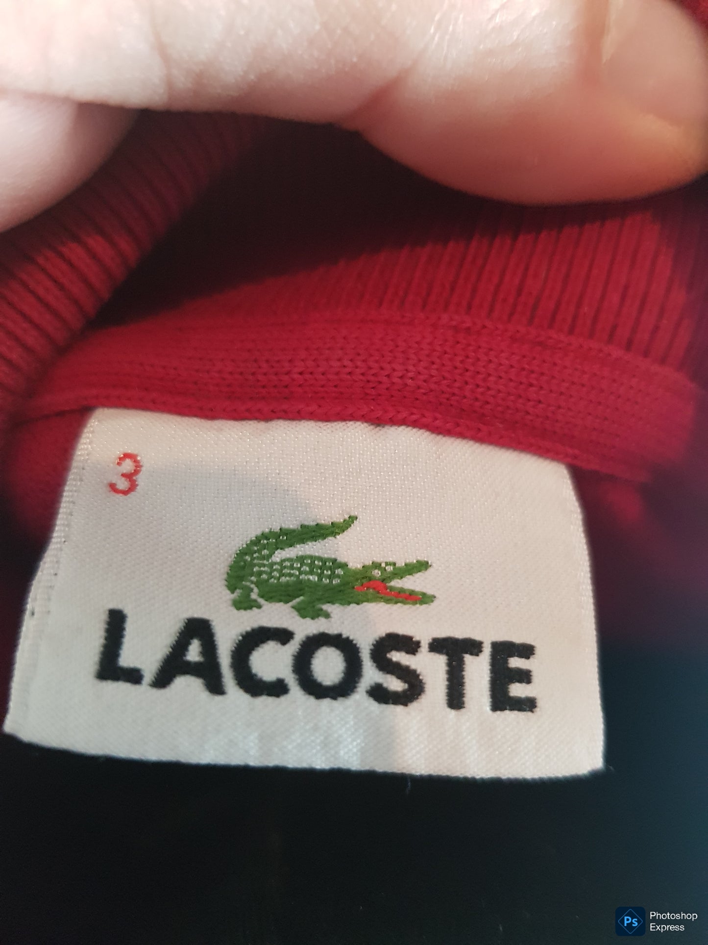 Lacoste Poloshirt Gr. S