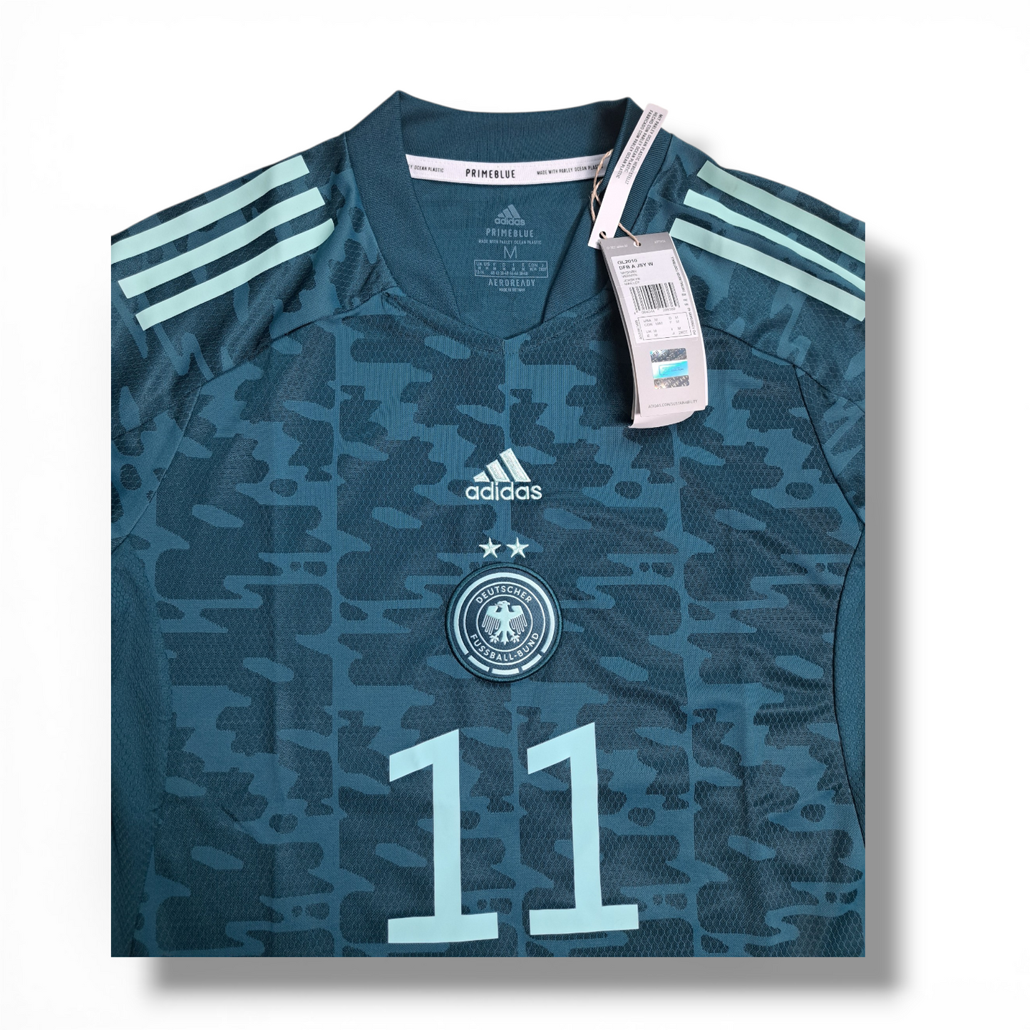 2010 DFB Trikot Damen Gr M Kett Nr 11 / Neu mit Etikett