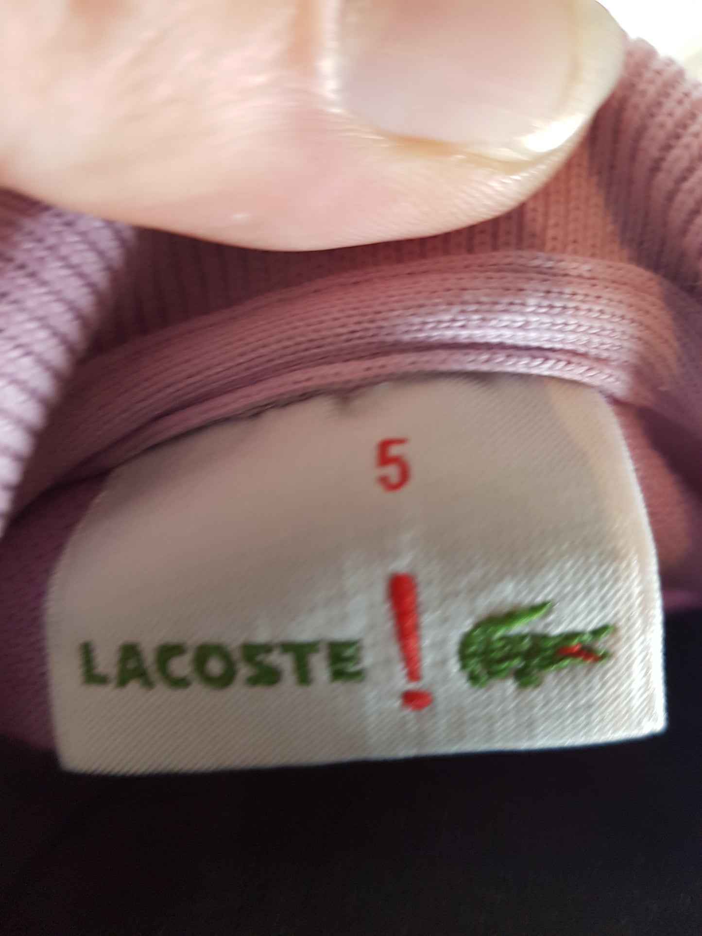 Lacoste Poloshirt Gr. L