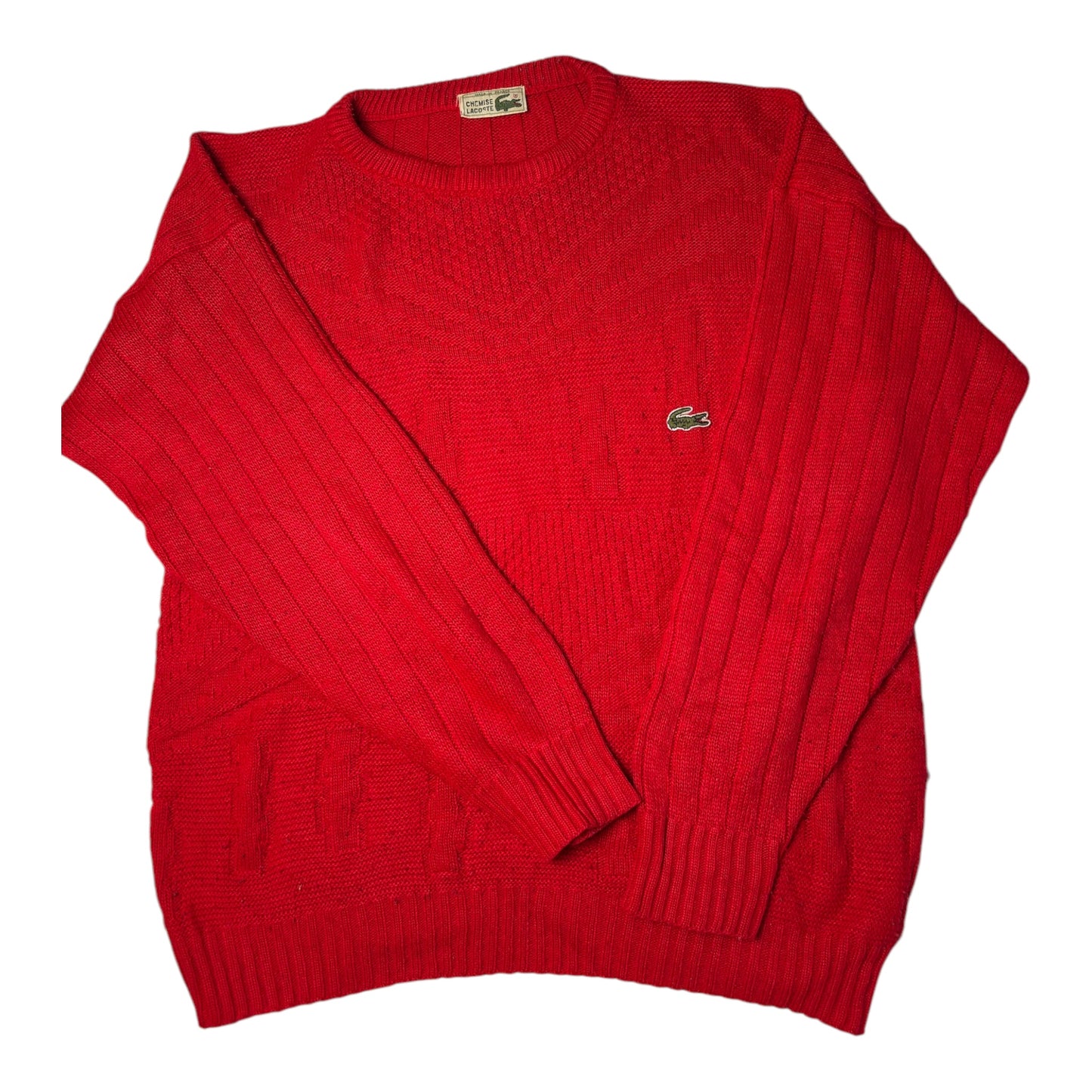 Lacoste Sweater Rot - Größe S