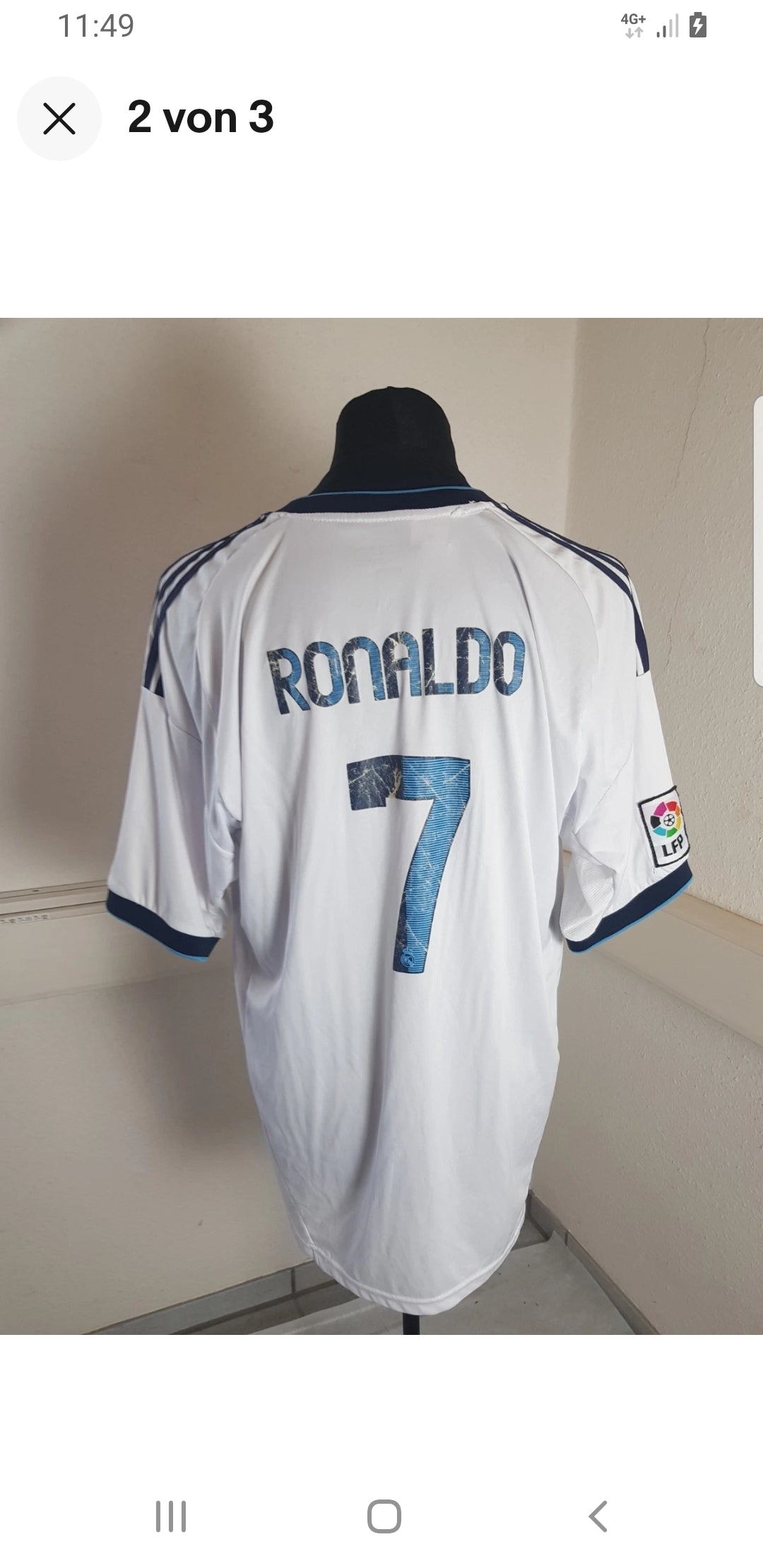 Real Madrid Trikot Ronaldo Gr. XL