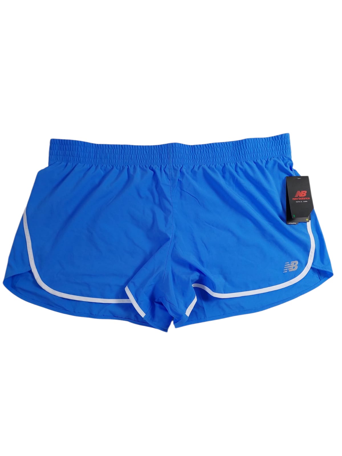 New Balance Herren Badehose – Blau mit weißen Streifen (Größe 2XL)