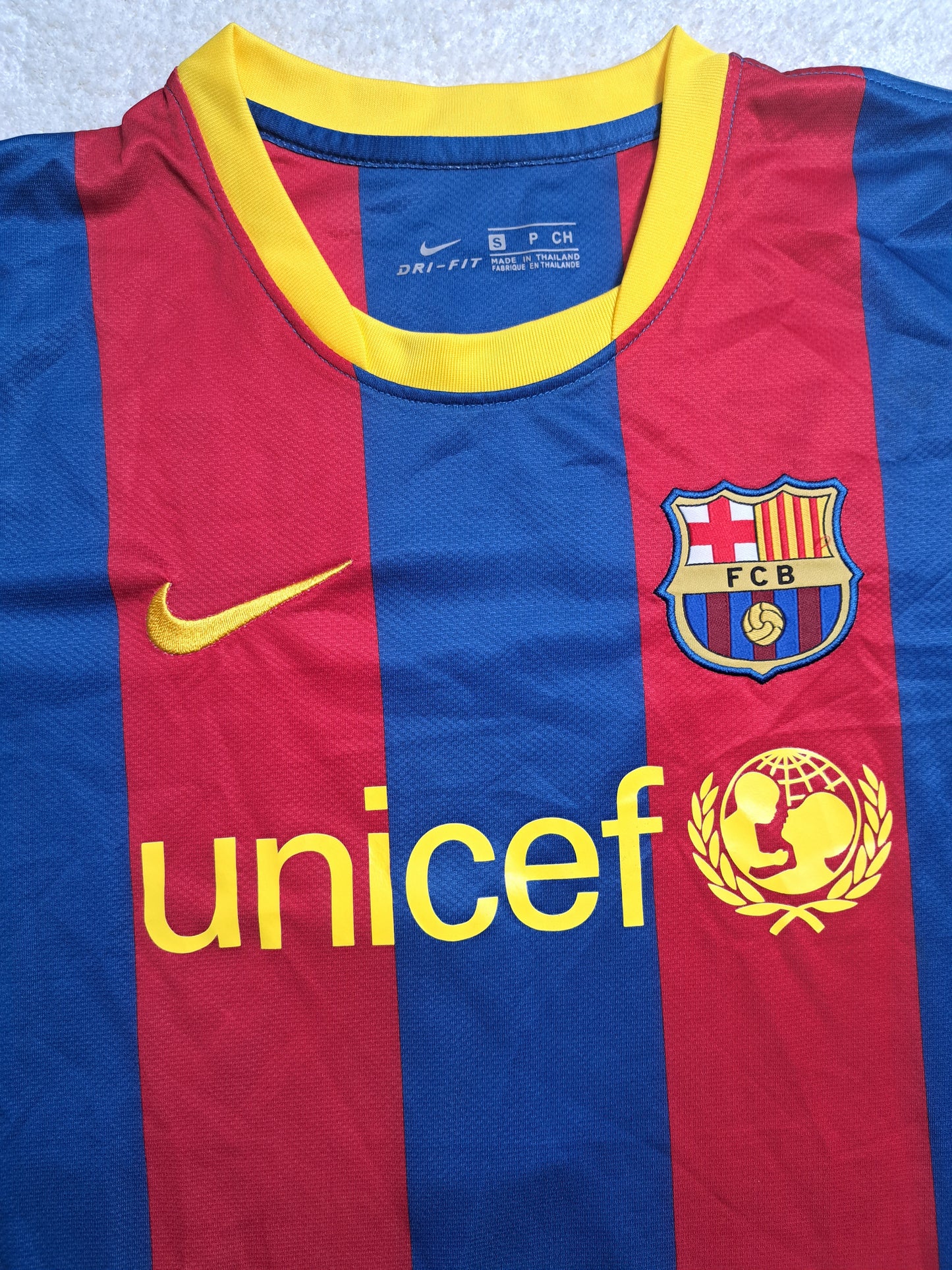 David Villa Retro 2010 Barcelona Trikot / Gr S