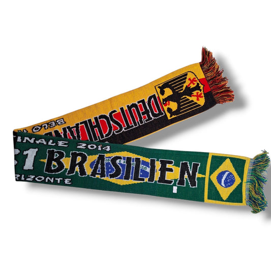 Vintage Deutschland vs Brasilien 7:1 Schal 2014