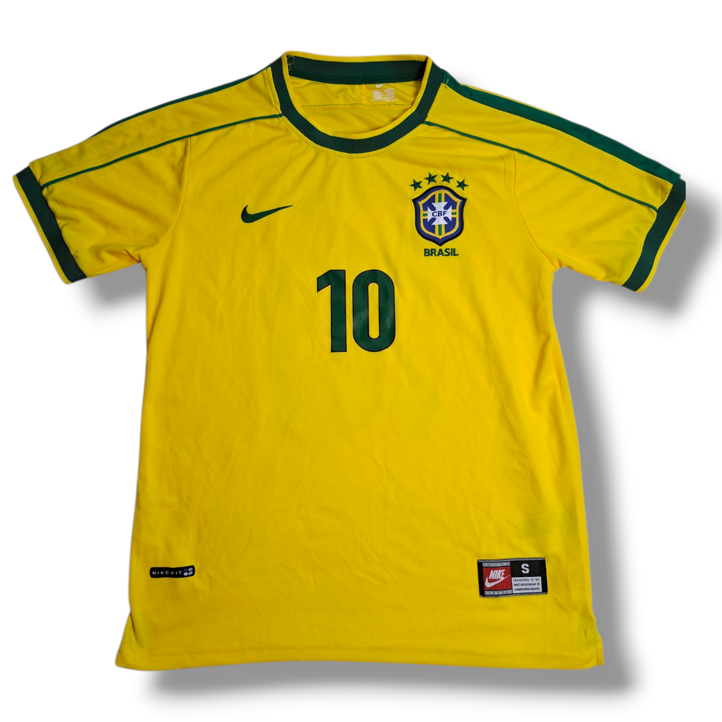 Rivaldo Trikot Brasilien Gr S    Nr 10