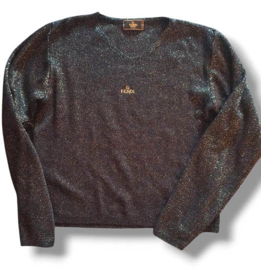 Fendi Langarm Damensweater Gr S