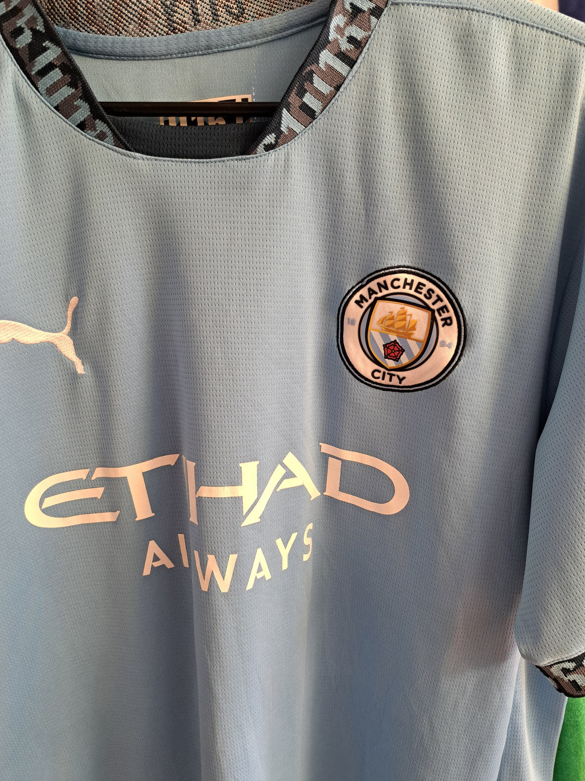 Manchester City Trikot Gr XL