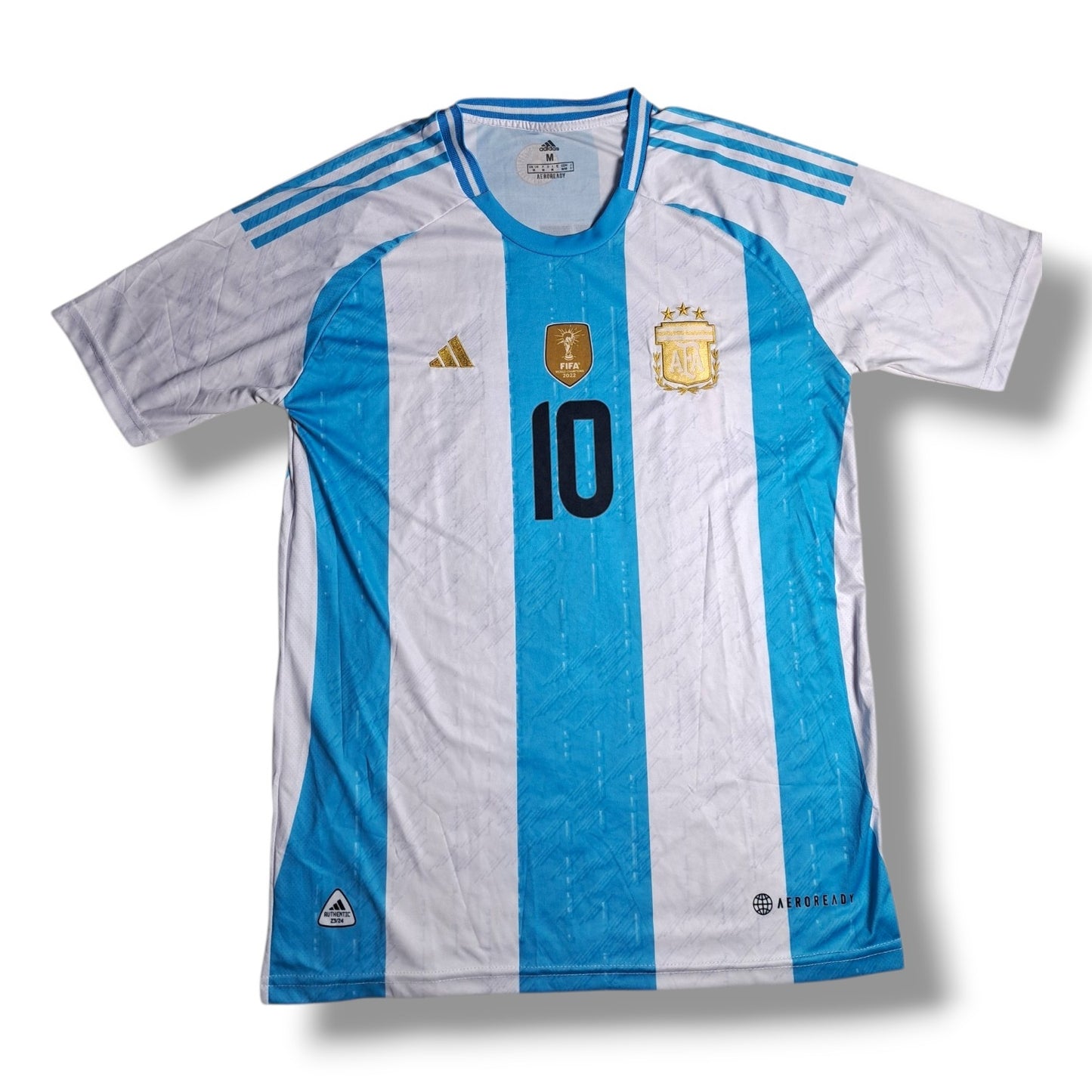 Messi 10 Retro Argentinien Trikot Gr M